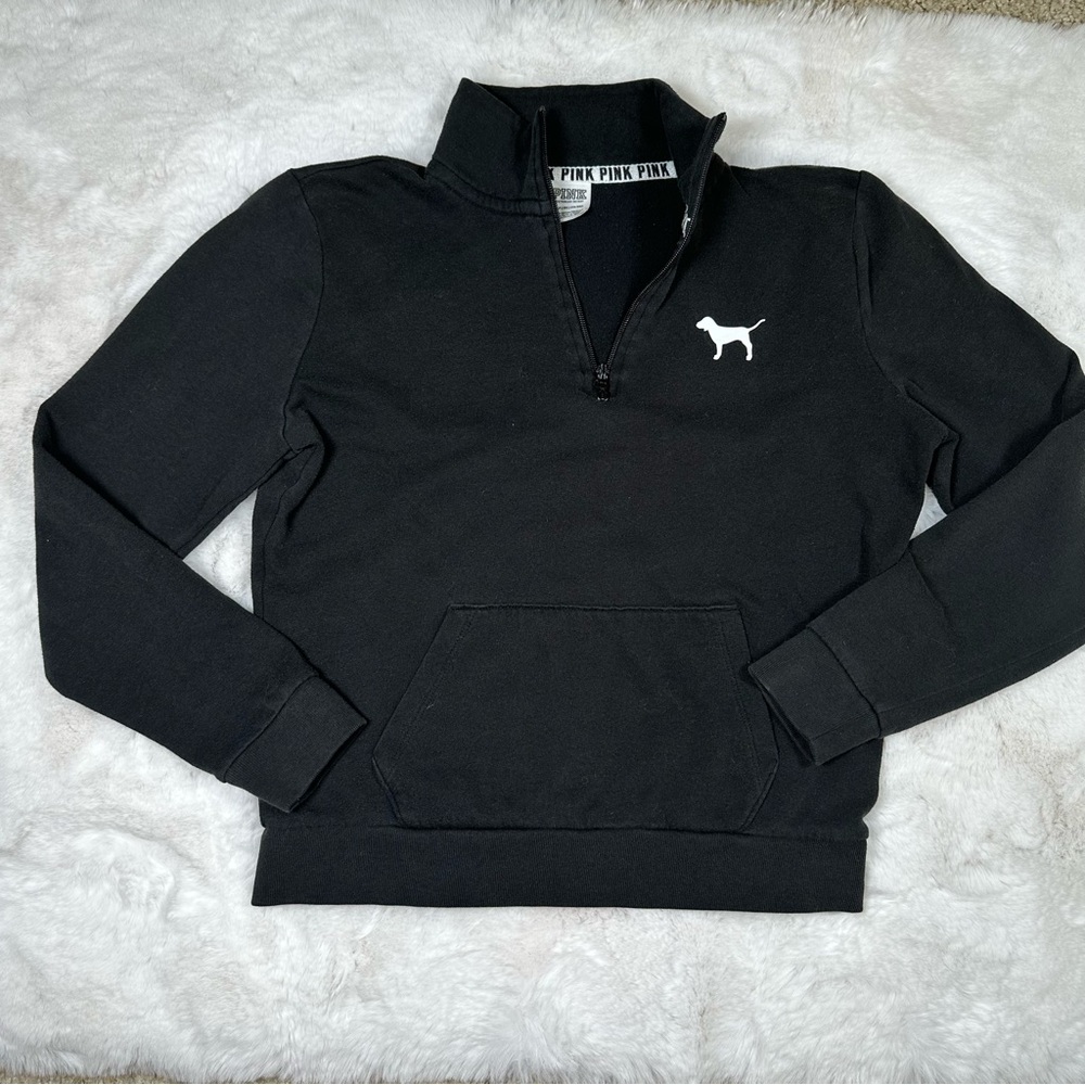 Victoria Secret Pink Quarter Zip Sweatshirt